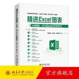 精进Excel图表:AI赋能,成为Excel图表高手 周庆麟 孔长征 周奎奎 北京大学出版社9787301366264正版书籍
