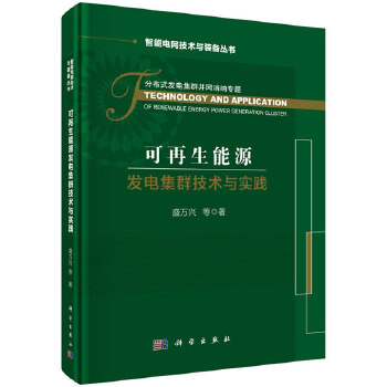 正版 可再生能源发电集群技术与实践 盛万兴 工业技术 电工技术 输配电工程、电力网及电力系统书籍 科学出版社
