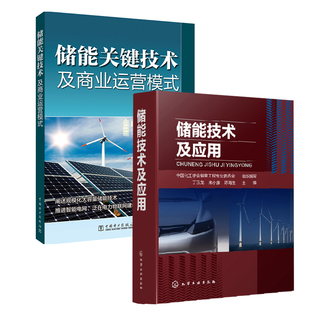 【全2册】储能技术及应用+储能关键技术及商业运营模式工业技术储能电池性能材料关键技术分析书电化学储能技术储热储氢技术书籍