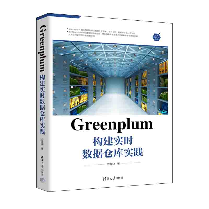 正版书籍 Greenplum构建实时数据仓库实践王雪迎Greenplum初学者大数据分析系统设计与开发数据仓库系统设计与开发DBA架构师