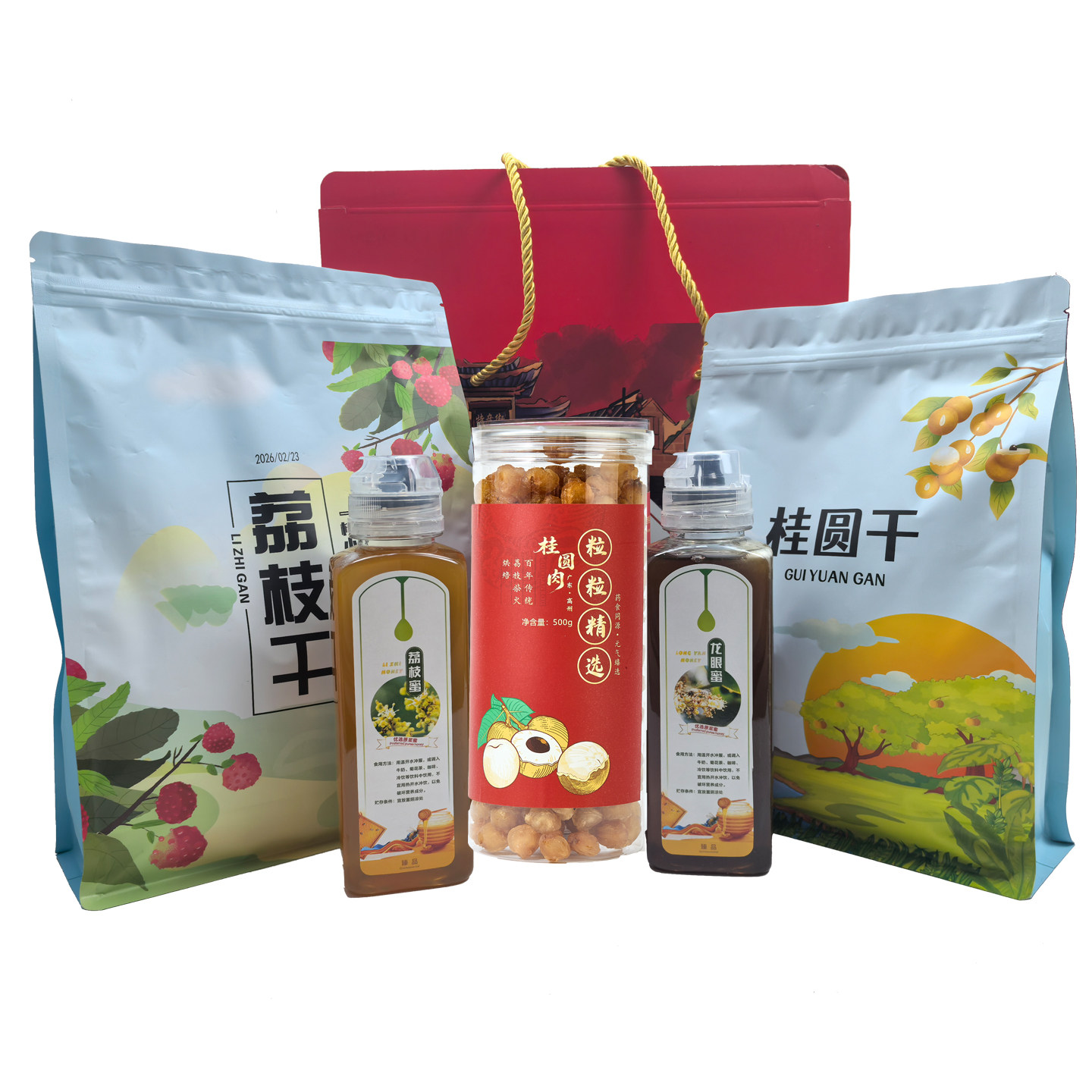 送礼就送高州三宝荔枝干龙眼干