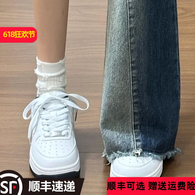 爆款经典厚底aj空军.一号滑板鞋