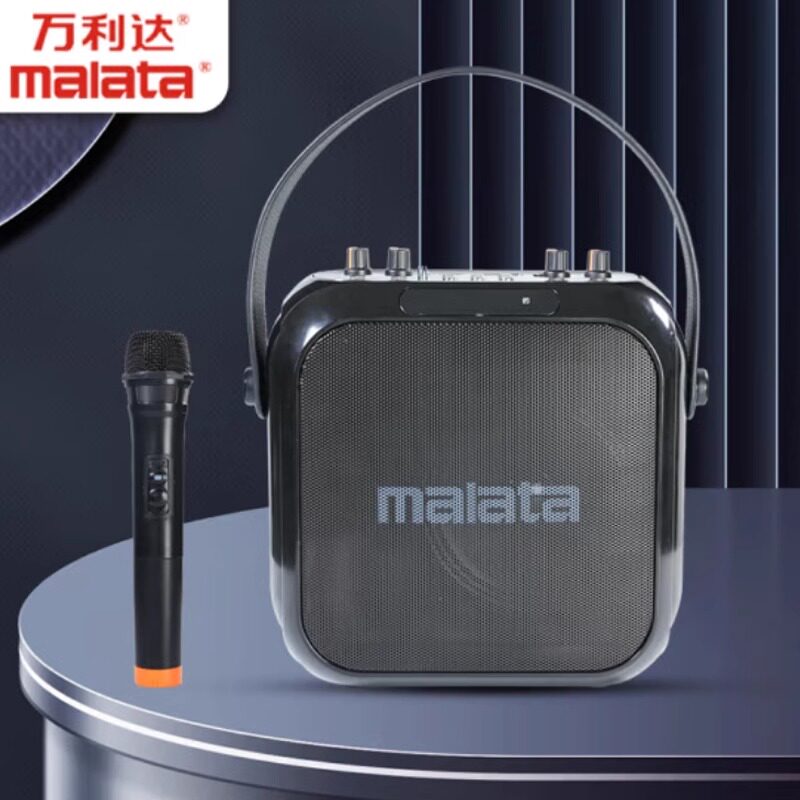 万利达小型可携式户外蓝牙音箱大功率重低音炮广场舞音响播放器话
