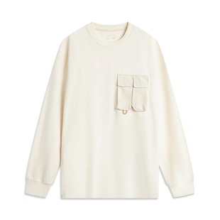 百搭系列速干运动简约休闲宽松长袖 男子时尚 AHSU513 新款 李宁秋季