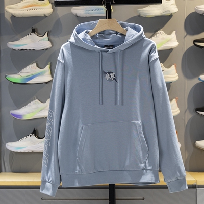 李宁男子连帽宽松套头卫衣