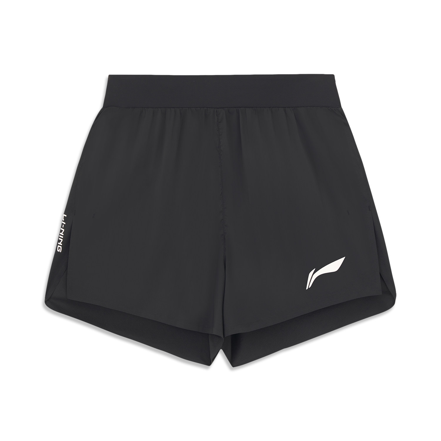 LI-NING/李宁女子跑步系列舒适速干梭织运动休闲百搭短裤AKSU004