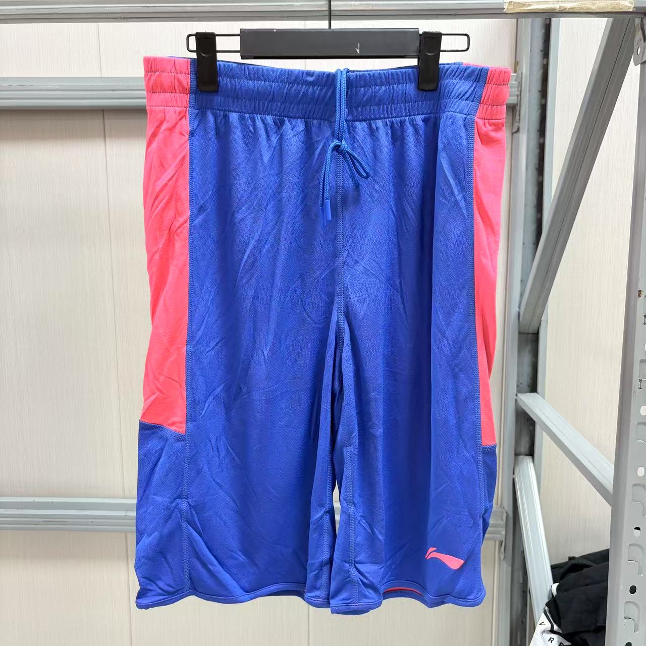 《购买前看详情B品》李宁夏季男子运动短裤透气吸汗速干裤AAPM017