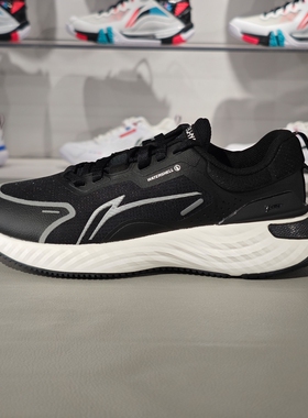 李宁跑鞋2024冬新款防护云女子休闲防泼水减震回弹运动鞋AGLU244