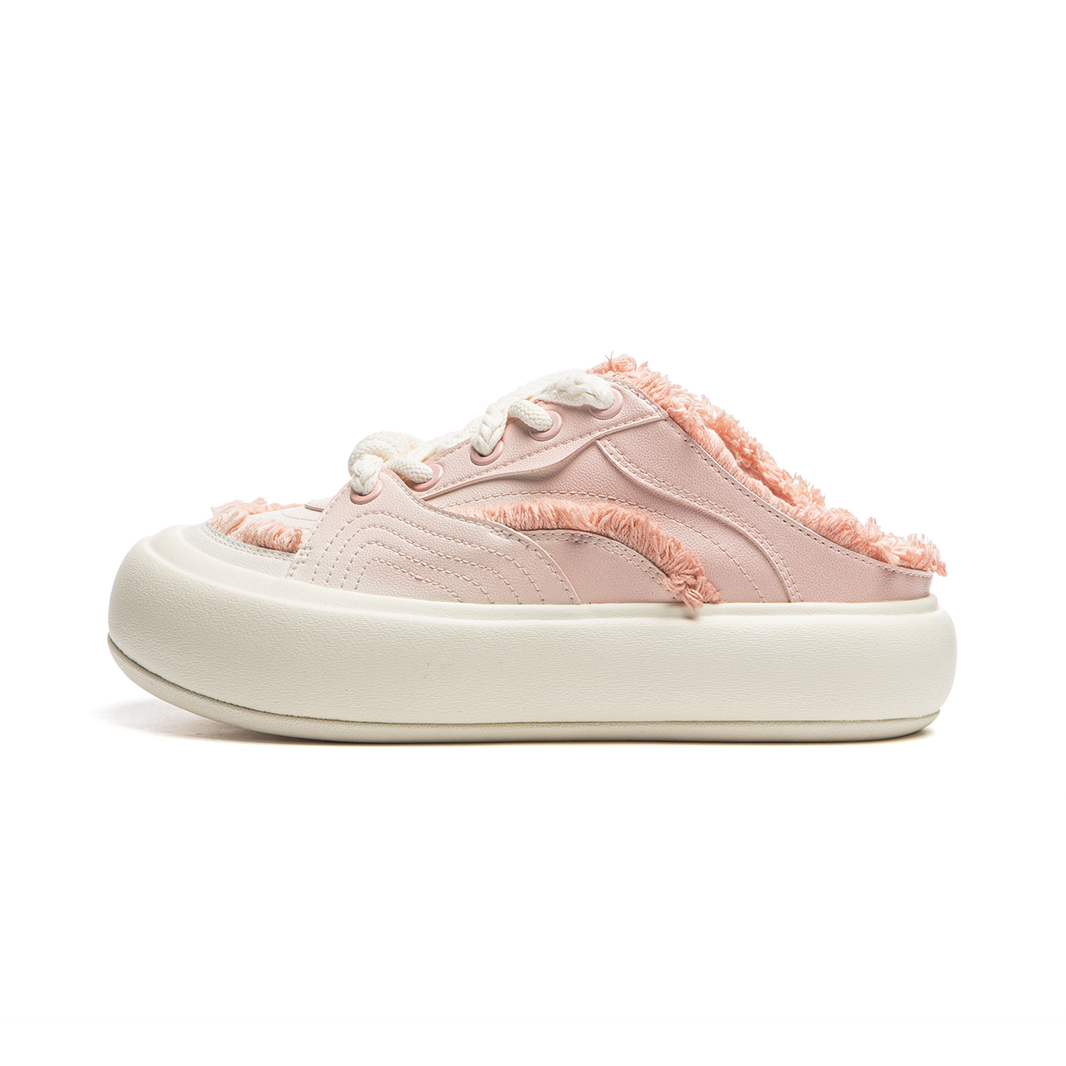 Lining/李宁车缝线一脚蹬+系带