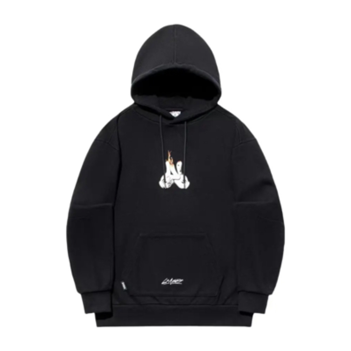 LI-NING/李宁中国 x OG SLICK丨卫衣男子宽松套头连帽外套AWDT725