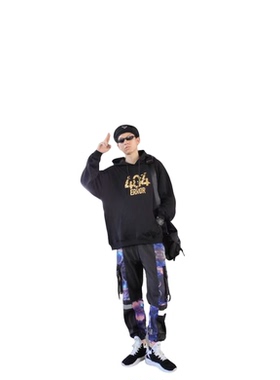 李宁LNG未来玩家系列秋季宽松时尚潮流百搭休闲裤男女同款FHAC007