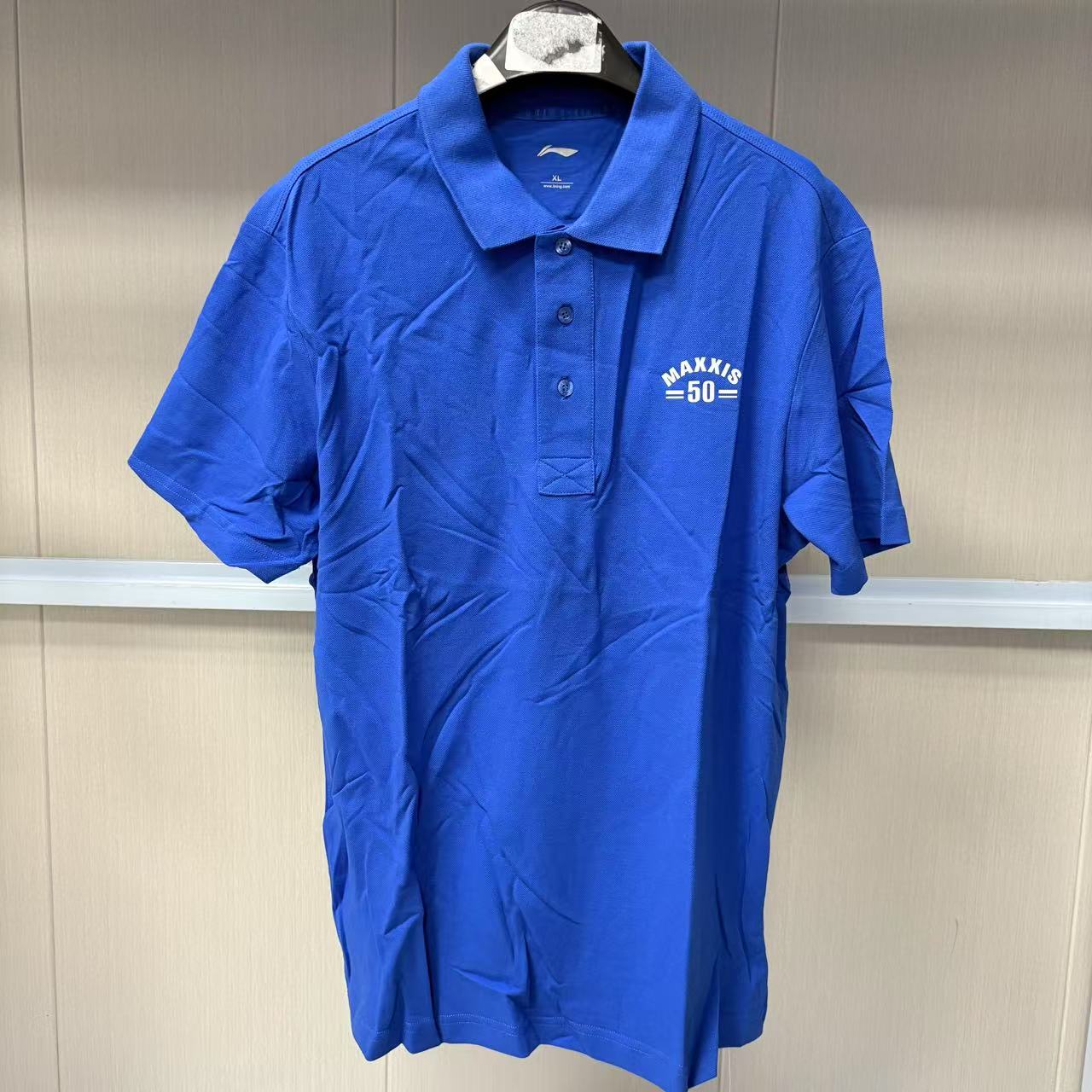 《购买前看详情B品》李宁纯色短袖常规夏季品牌Polo衫男款APLM357