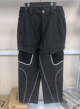 李宁LNG电竞主题系列透气网眼运动户外休闲百搭长裤男款FHAC012