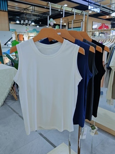 优布客安先森男士夏款莫代尔棉无袖宽肩运动背心健身纯色汗衫2016