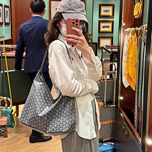 鼎版hobo狗牙包带拉链购物袋大容量妈咪包通勤包子母包腋下包真皮