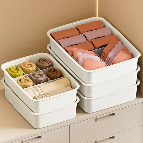 内衣收纳盒袜子内裤文胸收纳抽屉分格多功能家用收纳神器内衣盒子