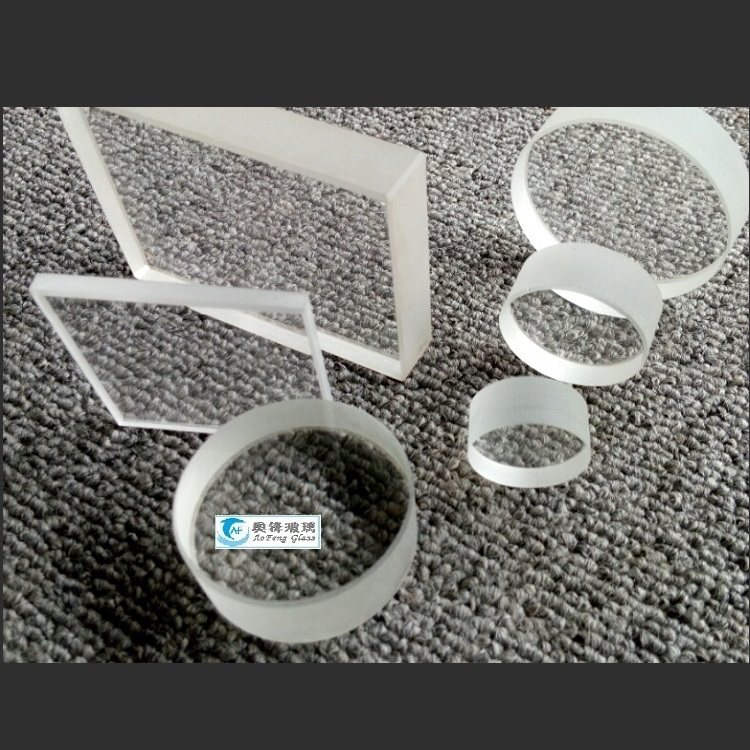 奥锋耐超高温玻璃1500度耐火视镜 耐热视窗观察镜厂家加工定制