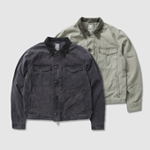 实年服工126复古水洗纯棉质感工装 夹克外套短款 春秋休闲上衣潮男