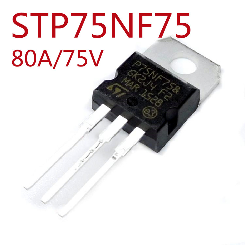 STP75NF75直插TO220全新国产ST进口原装75V80A逆变器功率管P75NF7-封面