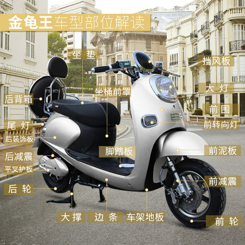 金龟王外壳绿源原厂件定制颜色