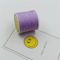 Светлая фиолетовая линия 72 бусинки