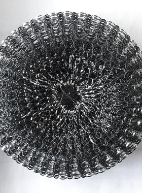 洗锅刷子大号钢丝球替换头家用不锈钢清洁球不拉丝不生锈刷锅神器