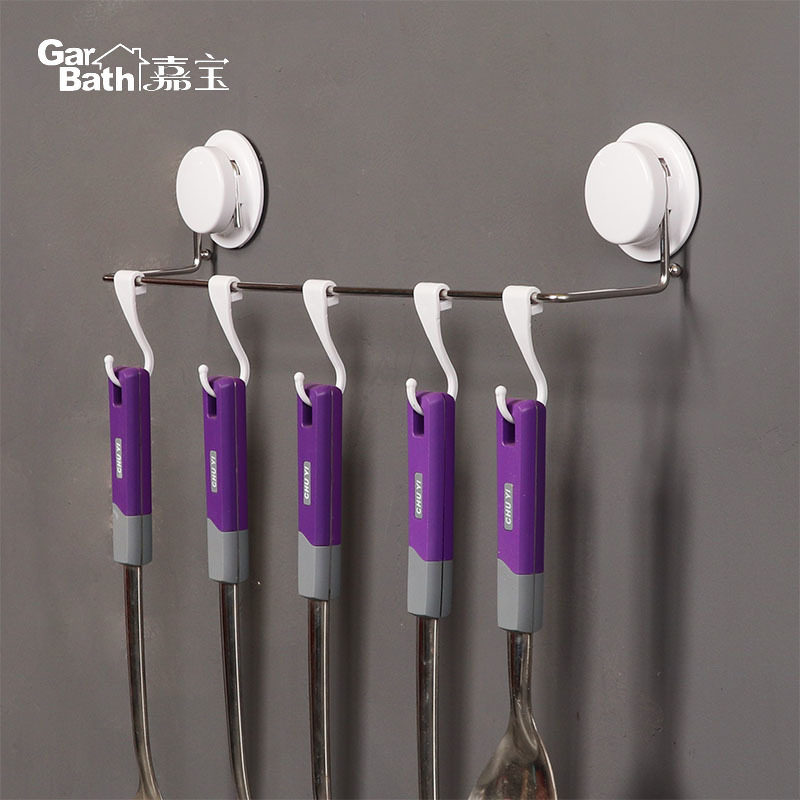 嘉宝吸盘挂钩不锈钢多功能免打孔壁挂式毛巾挂创意卫浴厨房置物架,收纳整理,挂钩/粘钩,淘宝优惠券,粉丝福利购,淘宝优惠卷