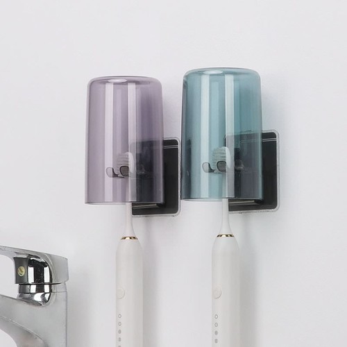 话艺挂牙刷通用四色杯子独立挂架