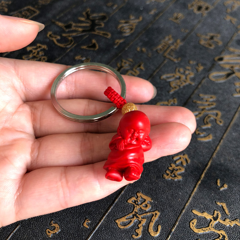 豁达客男女朱砂手机链高枕无忧