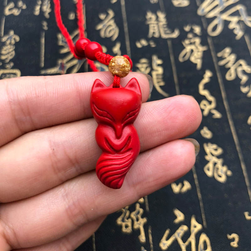帝王红小狐狸高含量吊坠送证书