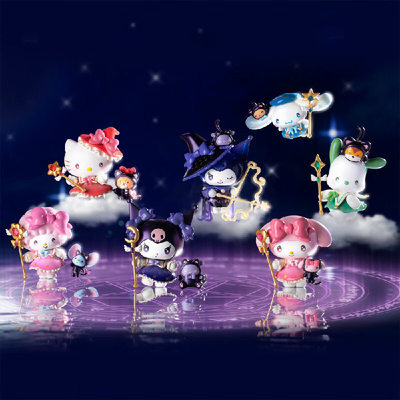 正版TOPTOY三丽鸥家族星夜派对魔法师系列盲盒潮玩手办摆件小礼物