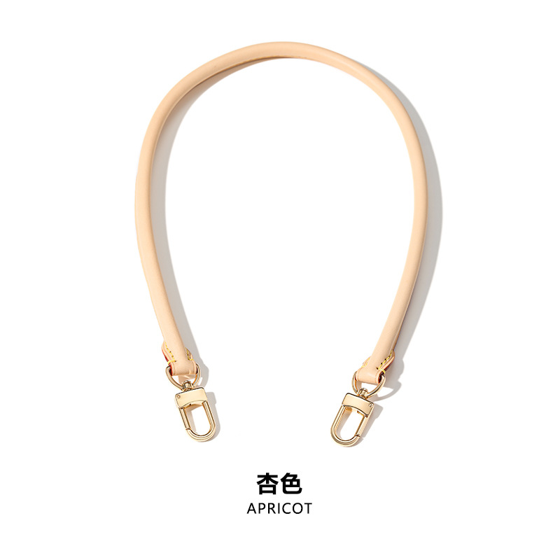 适用lv speedy25肩带speedy30色头层牛皮包带单买腋下包真皮肩带