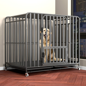 狗笼子 大型犬中型犬狗笼带厕所分离 家用室内外金毛拉布拉多笼子
