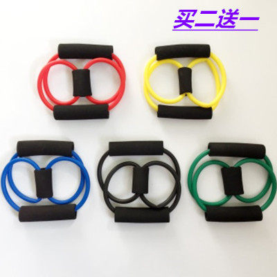 瑜伽扩胸器8字拉力器舞蹈绳 普拉提阻力弹力带绑筋扁皮筋健身器材,运动/瑜伽/健身/球迷用品,拉力绳/拉力器,淘宝优惠券,粉丝福利购,淘宝优惠卷