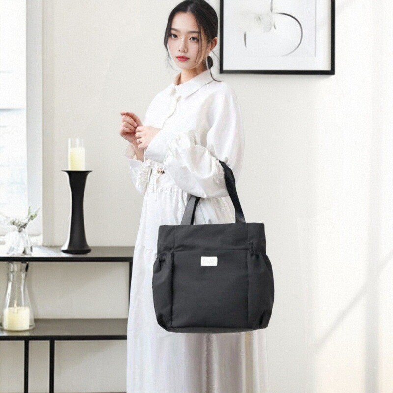 日式小清新~尼龙防水单肩斜跨包包手提包超轻便妈咪包袋日本女包