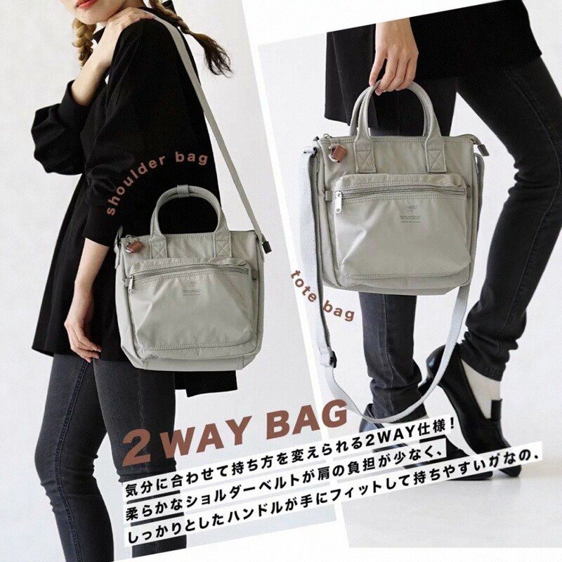 日本潮牌包包女单肩包尼龙防水斜挎手提包旅行小包通勤百搭手拎包