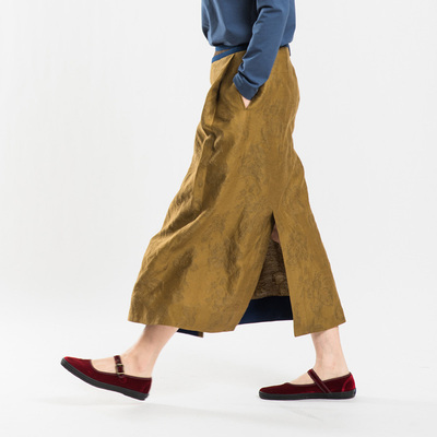 城市山民中长裙裹裙H型