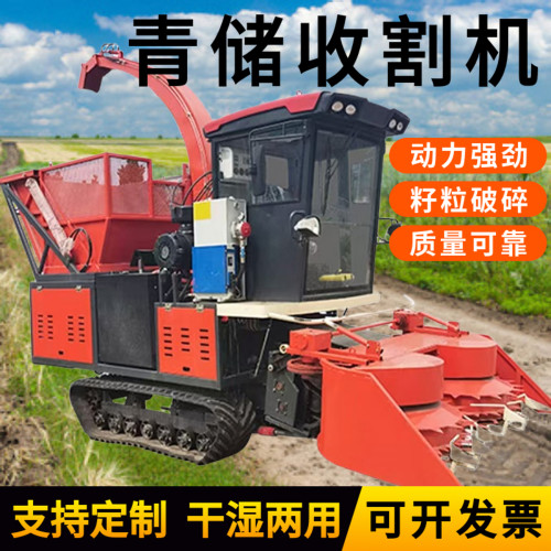 自走式青储收割机玉米牧草收获机