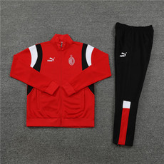 Футбольная форма 正品puma23-24赛季ac米兰外套秋冬运动训练足球队服出场长袖夹克 20581