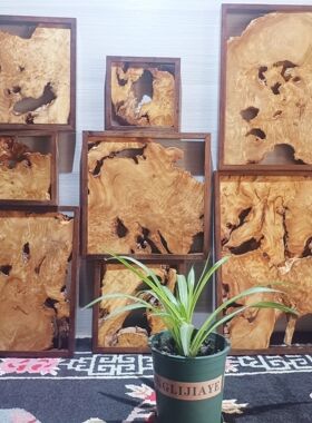 家居饰品贴饰墙贴实木挂件摆件桌面餐厅贴墙ins风平面高级中国风