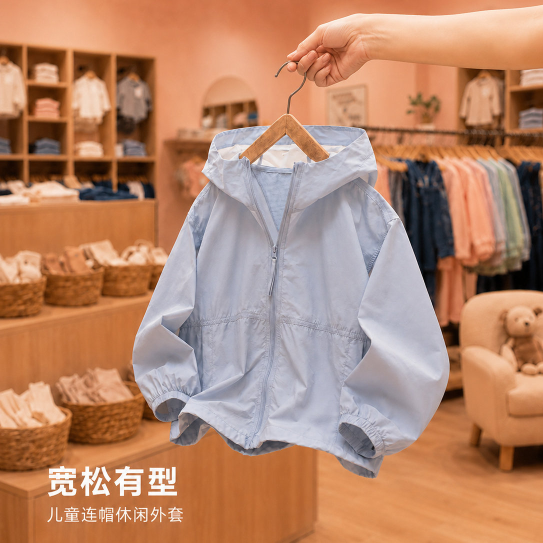 儿童装男童夏装防晒衣外套夏季大图片