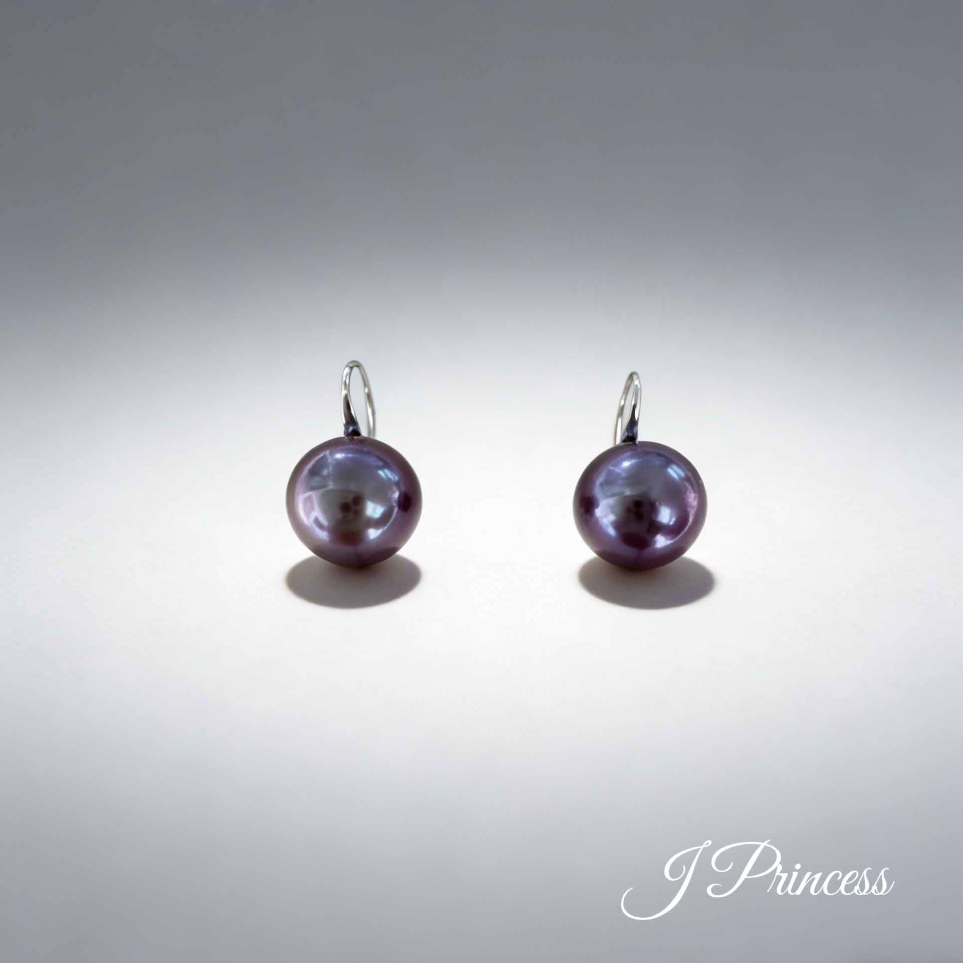 「紫珠夜影」浓郁紫珍珠耳环高跟鞋款天然淡水珍珠耳钉耳饰天然色,珠宝/钻石/翡翠,耳饰,淘宝优惠券,粉丝福利购,淘宝优惠卷