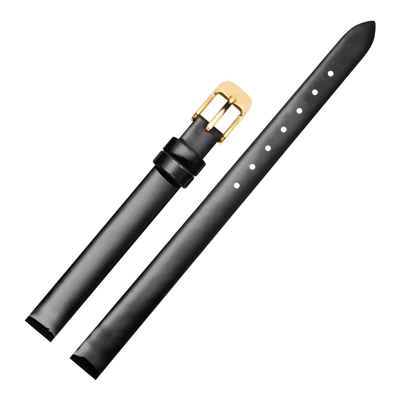 光面漆皮手表带牛皮女真皮表带女