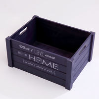 Solid wood storage box, clothing organization box, toy and sundries storage box, extra-large and large-capacity rectangular wooden box thumbnail 4
