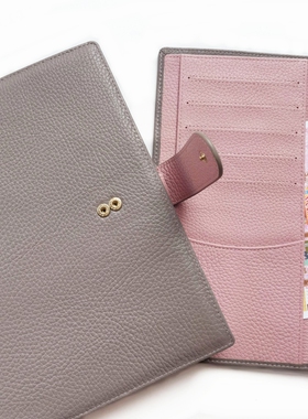 推荐！A5A6A7A8XL活页手帐 真皮笔记本