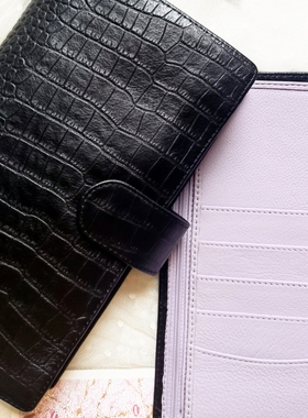 精选牛皮A5slim手账 TN书皮套  A7SLIM活页A5PUO 书衣A5