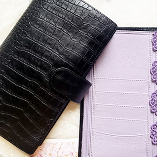 精选牛皮A5slim手账 TN书皮套  A7SLIM活页A5PUO 书衣A5