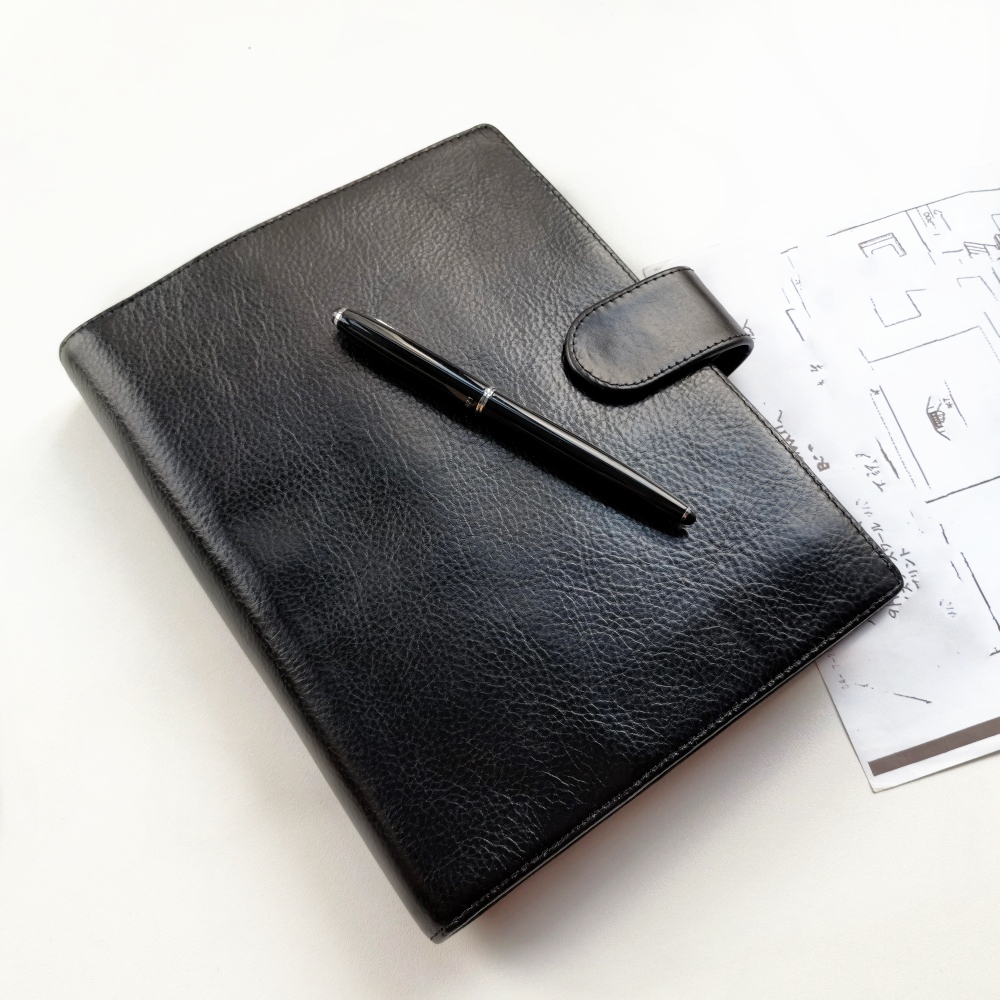 笔记本手帐真皮A7活页本真皮牛皮