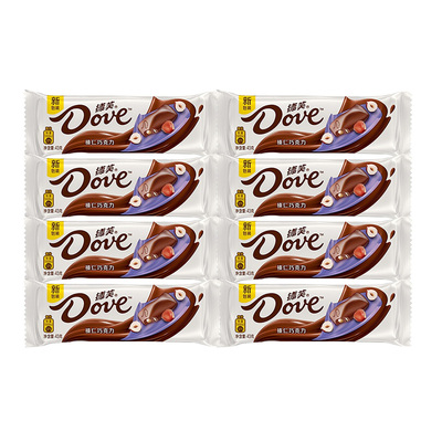 德芙办公室零食43g*6条旗舰店