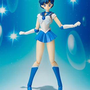 日本万代 SHF 美少女战士20周年 水星 水野亚美 可动人偶 现货